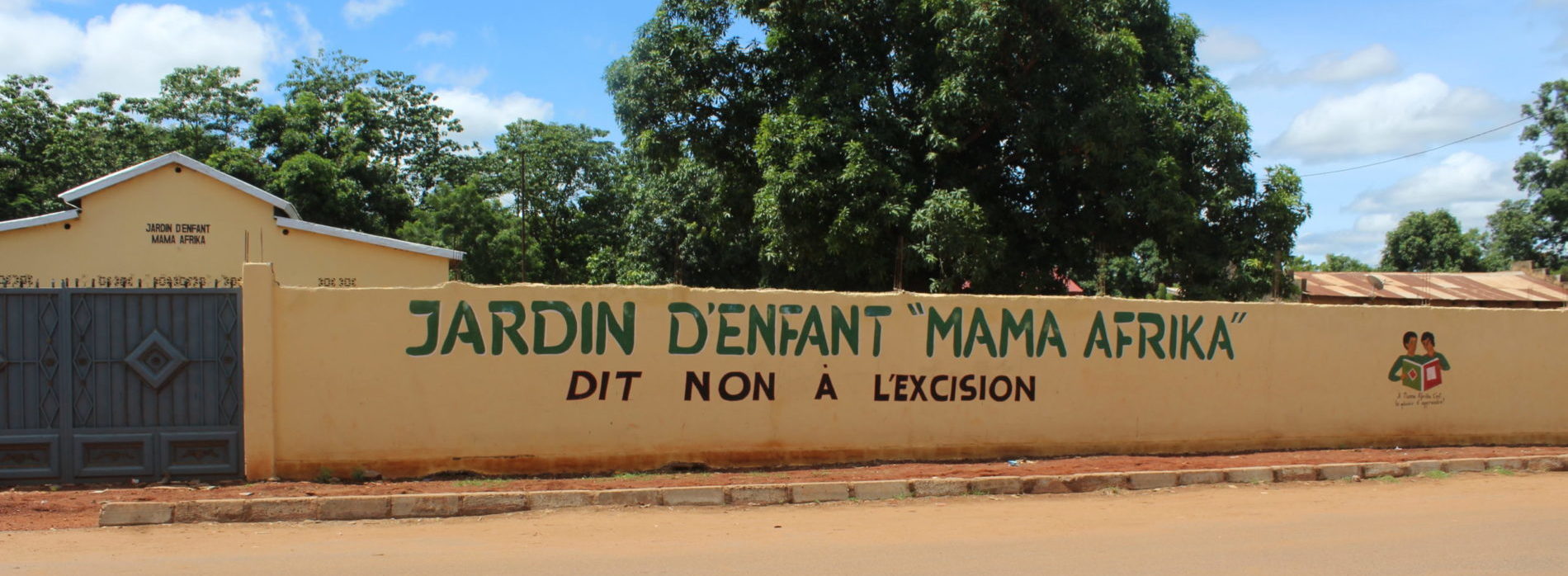Kindergarten in KankanGuinea Aussenfassade